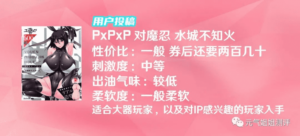 【用户投稿】忍者级美妙体验——PPP对魔忍 水城不知火-元气神秘工坊